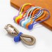 OneLeaf Reusable Silicone Magnetic Cable Ties for Cord Management, 16Pcs Magnetic Cable Ties